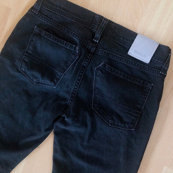 Bench Denim - BENCH Black Denim Skinny Jeans Low Rise 🖤💋
